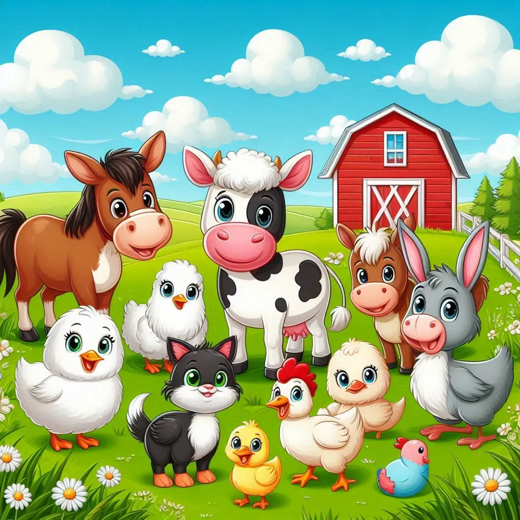 Farm Animals Flashcards