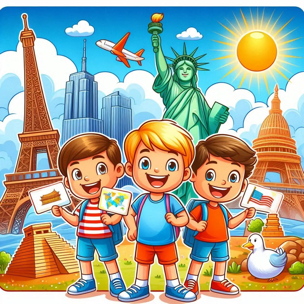 Journey Through Landmarks: Fun Facts About Places Flashcards