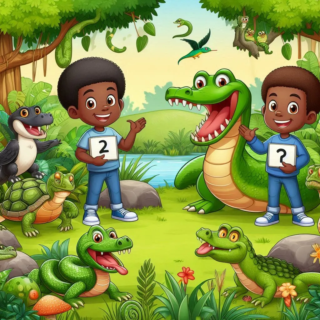 Slithering Into Science: Reptiles Flashcards Exploration